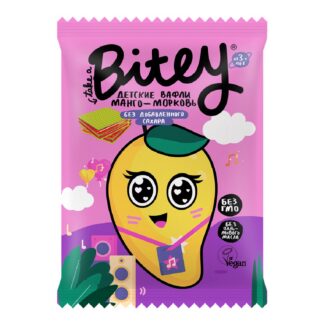Вафли манго-морковь Bitey 35 г