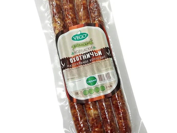 Колбаски Охотничьи Vego 250 г