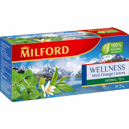Чай Wellness 20 пакетиков Milford