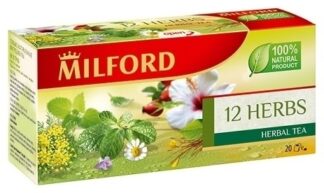 Чай 12 трав 20 пакетиков Milford