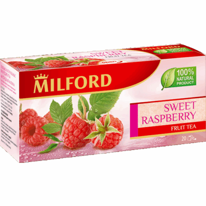 Чай сладкая малина 20 пакетиков Milford