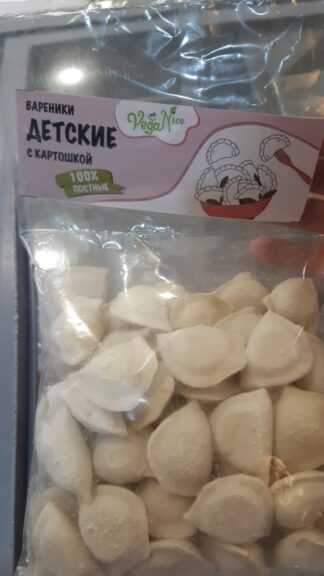 Вареники Детские с картошкой VegaNice 500 г