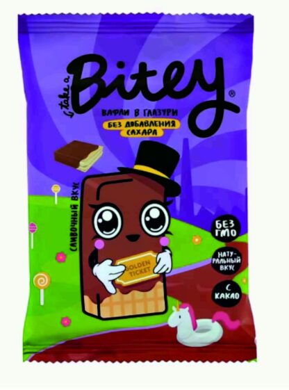 Вафли сливки в глазури Bitey 35 г