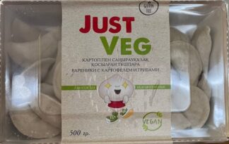 Вареники б/г с картофелем и грибами JV 500 г