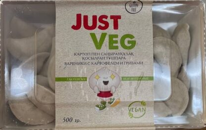 Вареники б/г с картофелем и грибами JV 500 г